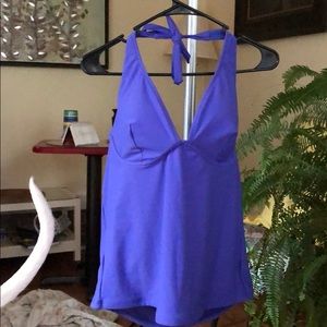 Old Navy purple tankini. XL NWT